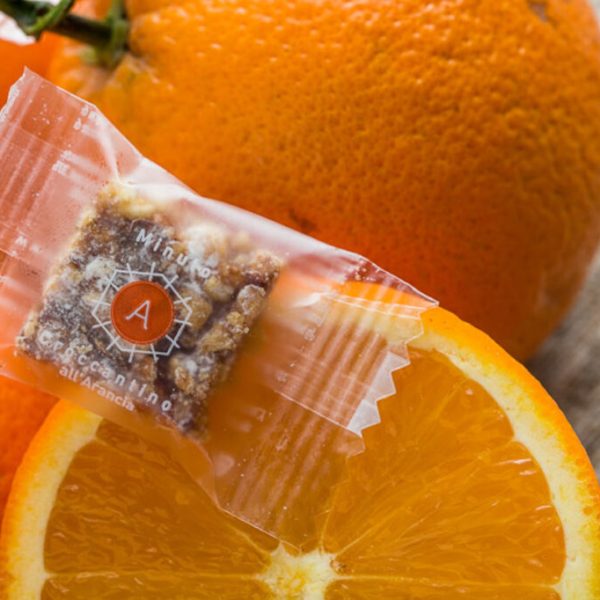 Minuto Croccantino Nudo senza cioccolato, Arancia (3 kg)