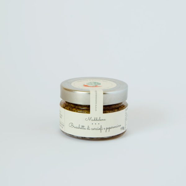 Bruschetta di carciofi e peperoncino (110 g)