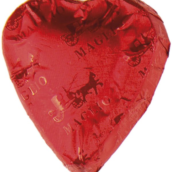 Cuoricini Crema Gianduja fondente (2,5 kg)