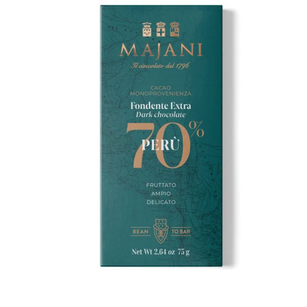 PERÙ 70%, cacao monoprovenienza (75 g)