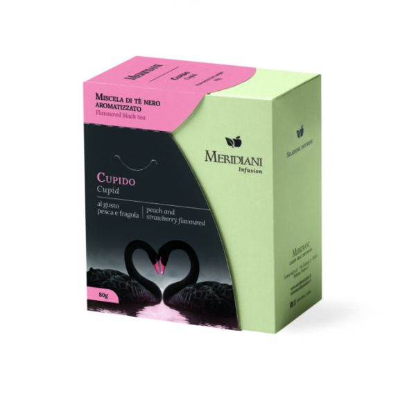 Astuccio Tè aromatizzato CUPIDO, Miscela dell'amore (80 g)