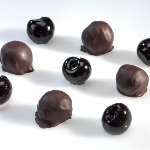 Vellutata amarena in cherry, velata di finissimo cioccolato fondente (1,5 kg)