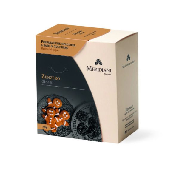 Astuccio Zucchero aromatizzato, ZENZERO