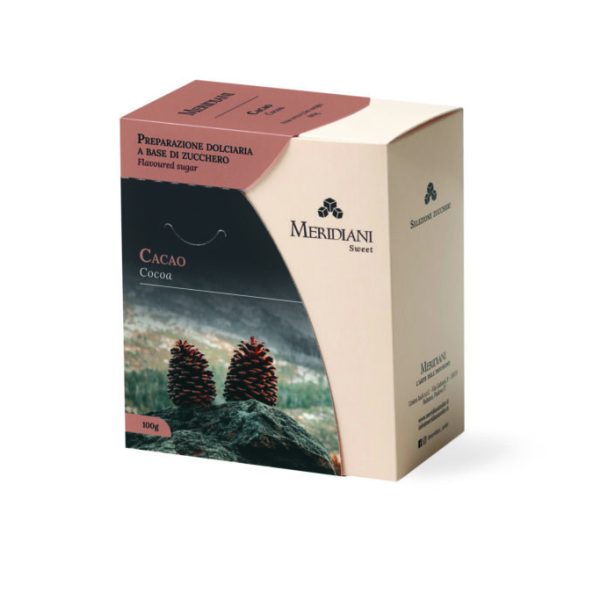 Astuccio Zucchero aromatizzato CACAO (80 g)