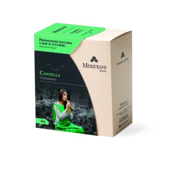 Astuccio Zucchero aromatizzato, CANNELLA (80 g)