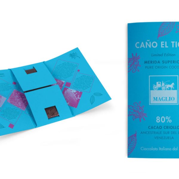 Tavoletta Caño el Tigre cacao Criollo 80% (80 g)