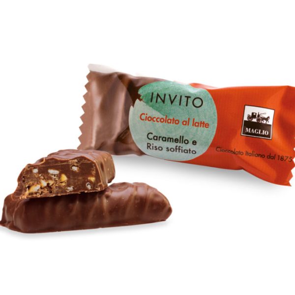 Invito latte caramello e riso soffiato (96x 20 g)