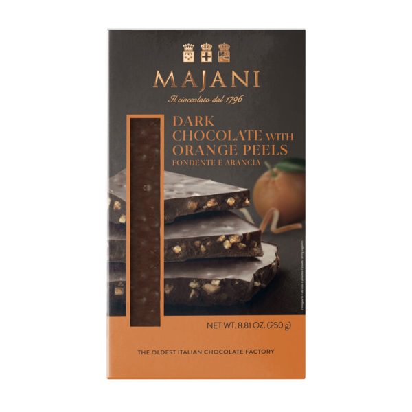 Tavoletta Fondente e arancia (250 g)