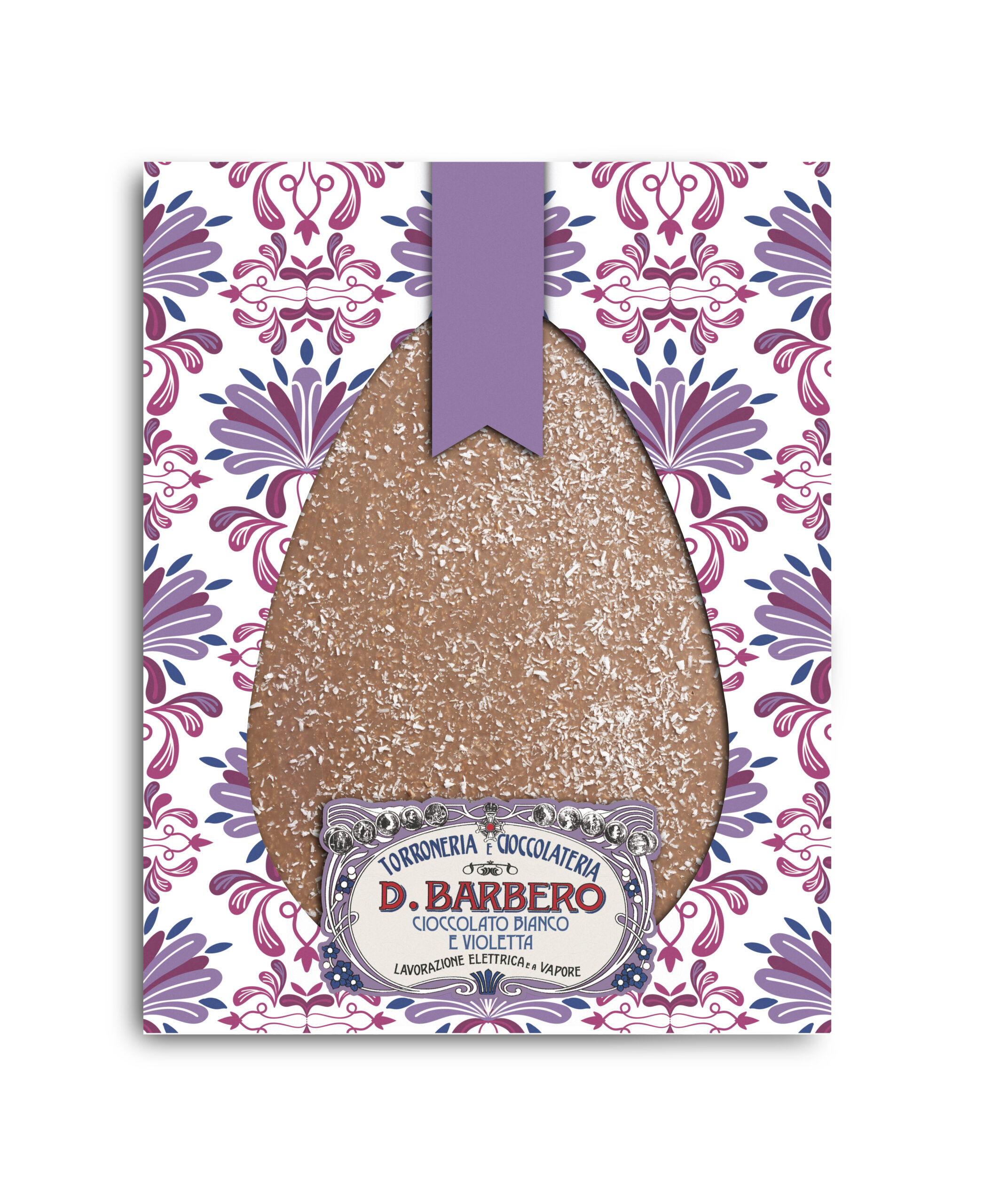 Tavoletta di cioccolato pasquale alle frutta (Fragole e cioccolato bianco, Arancia candita e cioccolato fondente, Cocco e cioccolato al latte), cartone misto da 9pz (250 g)