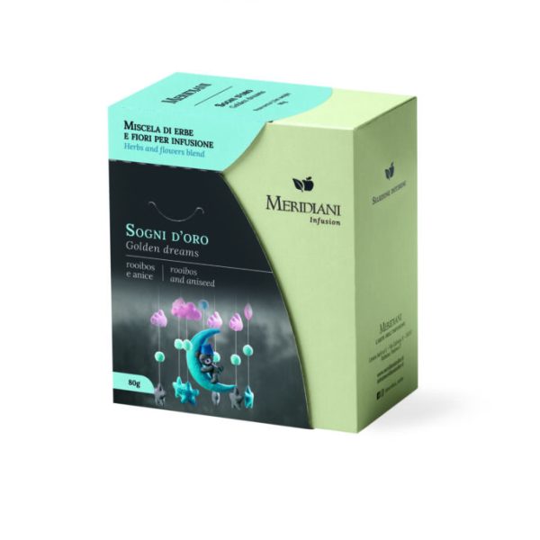 Astuccio Tisana d'erbe SOGNI D'ORO (80 g)
