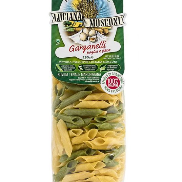 Garganelli Paglia e Fieno - Short shaped egg pasta (250 g)