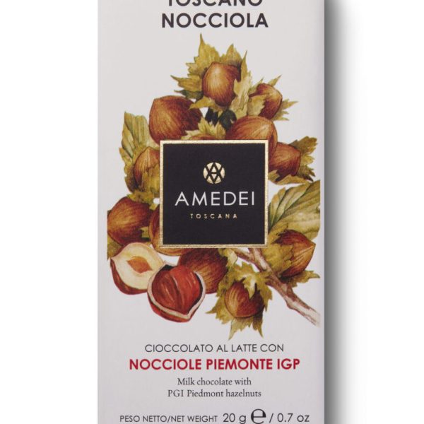 Toscano Nocciola, cioccolato al latte con nocciole (50 g)