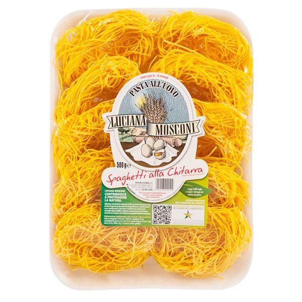 Spaghetti alla Chitarra, pasta lunga all'uovo (500 g)