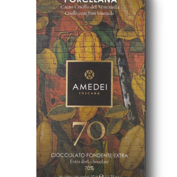 PORCELANA, cioccolato fondente extra 70% (50 g)
