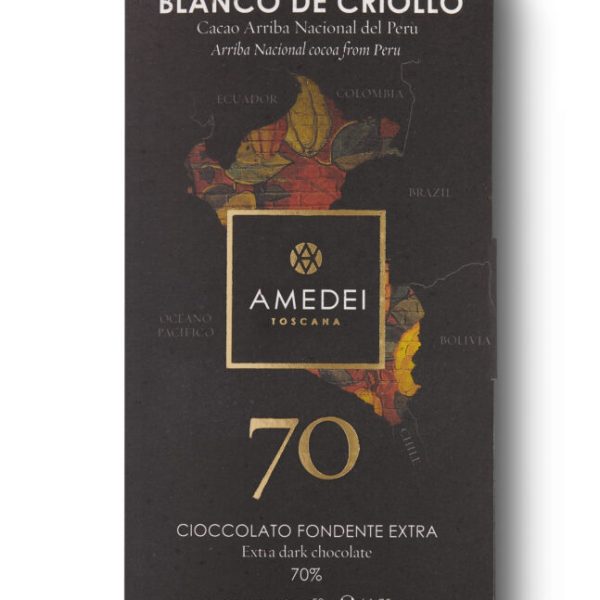 BLANCO DE CRIOLLO, cioccolato fondente extra 70% (50 g)