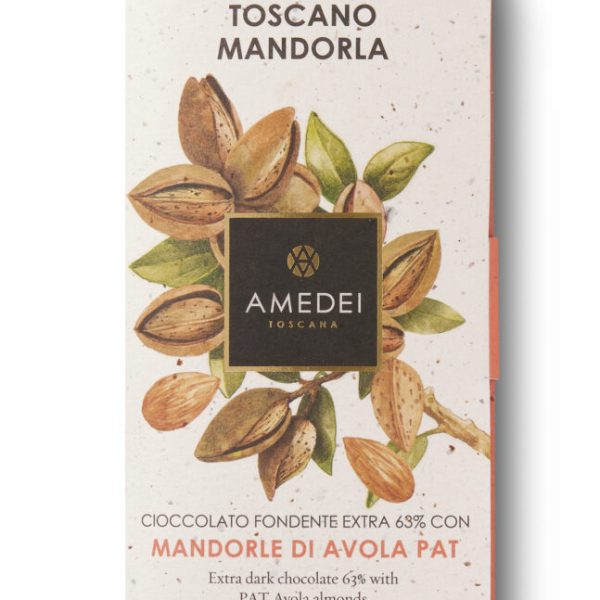 Toscano Mandorla, cioccolato fondente extra 63% (50 g)