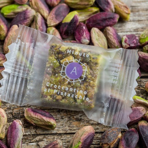 Minuto Croccantino Nudo senza cioccolato, Pistacchio (3 kg)