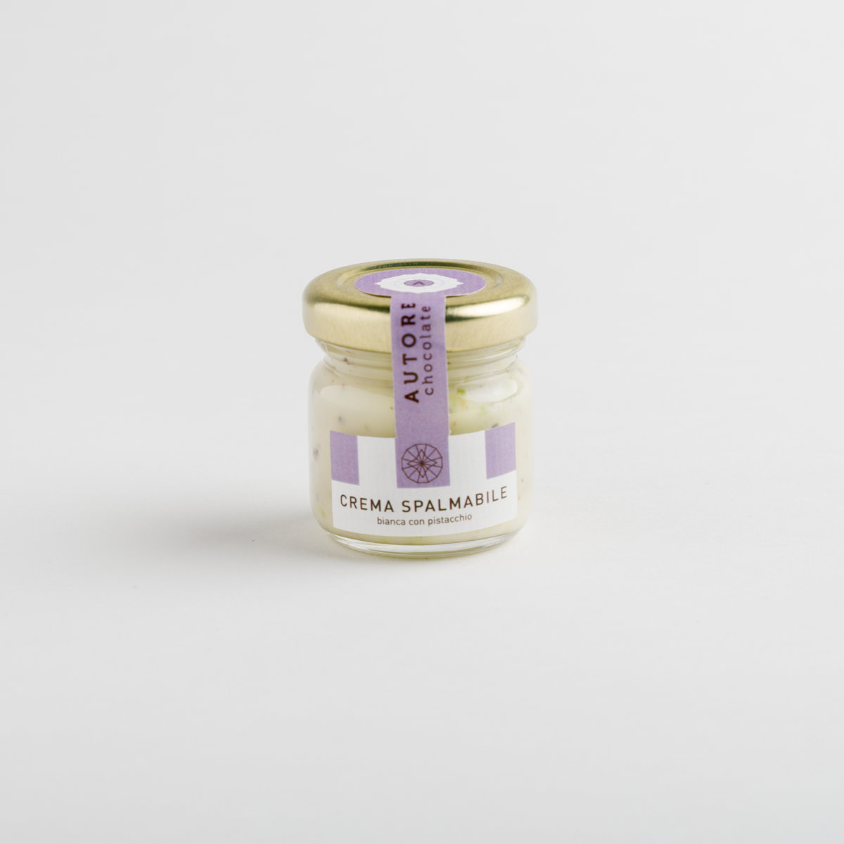 Crema Spalmabile, Bianca con Pistacchio di Bronte (30 g)