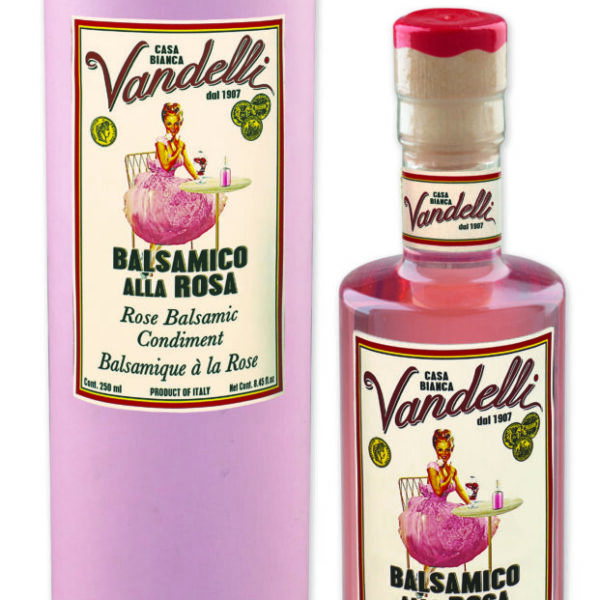 Condimento Balsamico Rosa alla Rosa, Tubo rosa (250 ml)