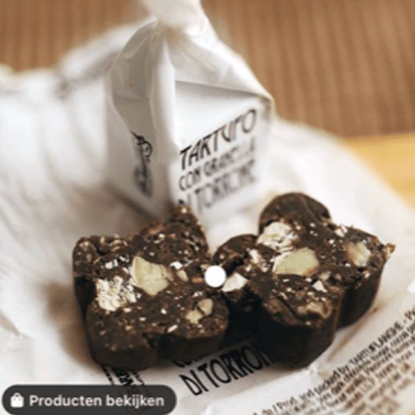 Tartufi con granella di torrone sfusi (3 kg)