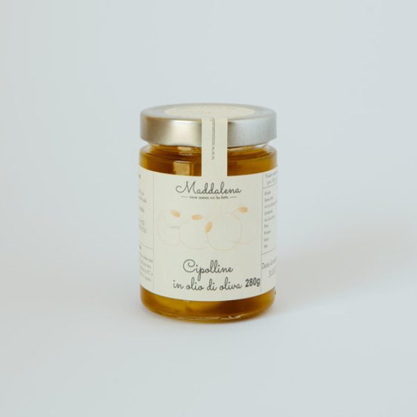 Cipolline in olio di oliva (280 g)