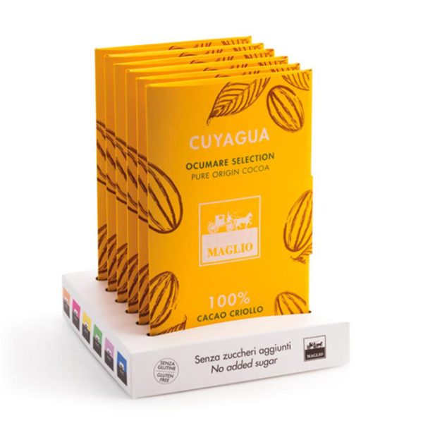 Tavoletta Cuyagua 100% cacao Criollo, senza zucchero (80 g)