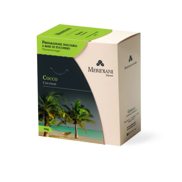 Astuccio Zucchero aromatizzato, COCCO (80 g)