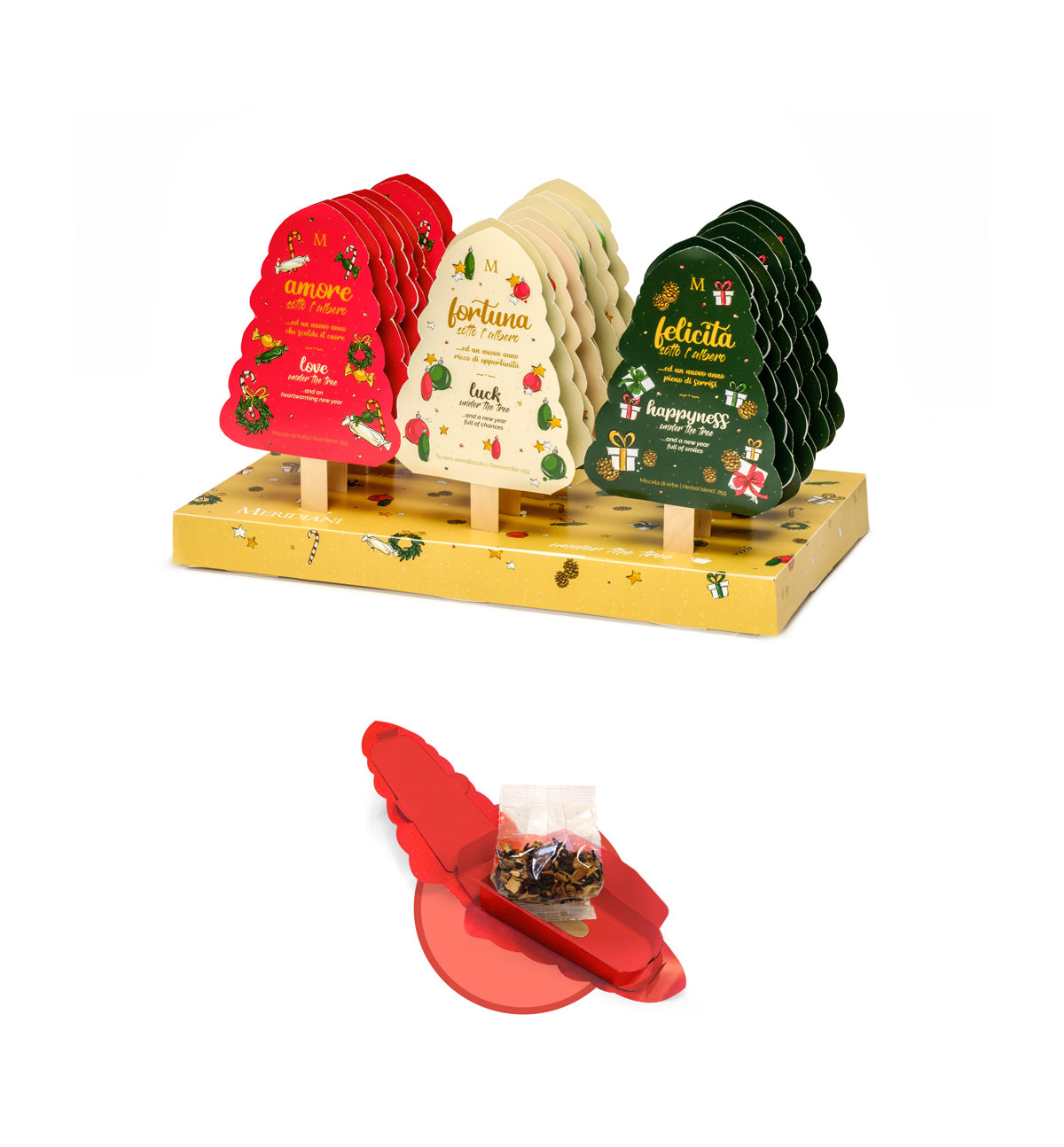 Espositore NATALE SOTTO L'ALBERO, 30 pz