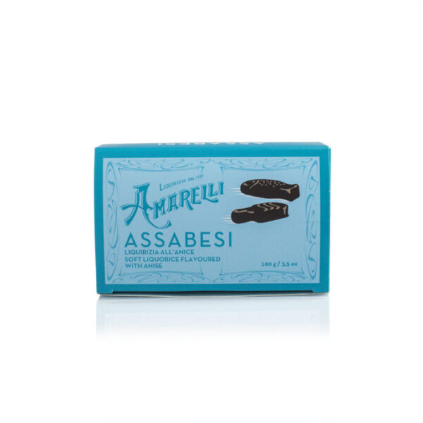 ASSABESI ALL'ANICE, Liquirizia con gomma arabica all'anice (100 g)