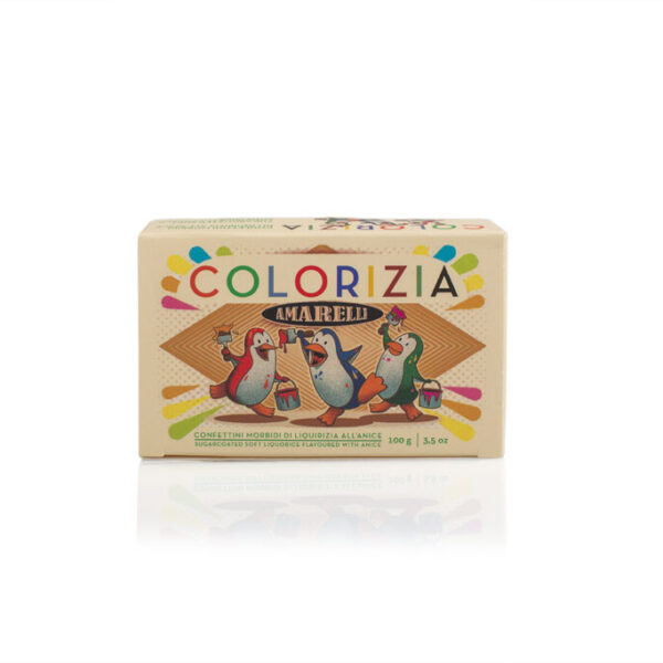 COLORIZA, Piccoli confetti di morbida liquirizia all'anice (100 g)