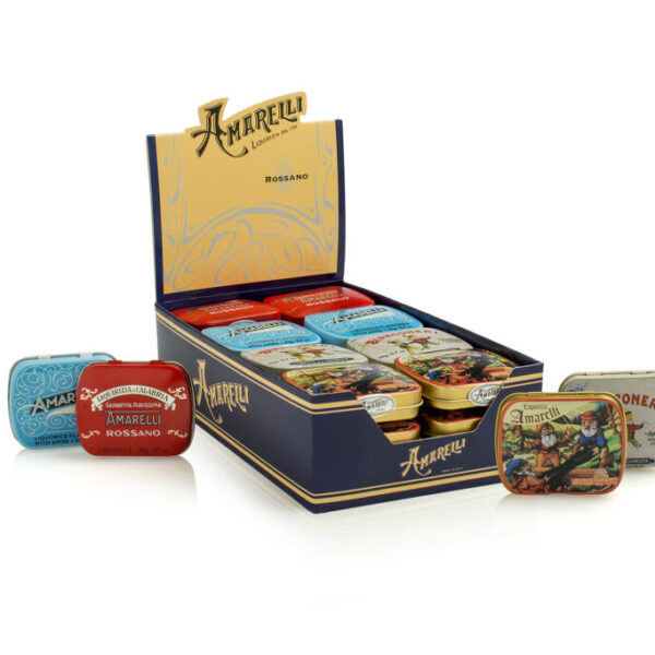 MIXED DISPLAY 20g, 3 x Rossa, 3 x Blue Sky, 3 x Nanetti, 3 x Bianconeri (12x 20 g)