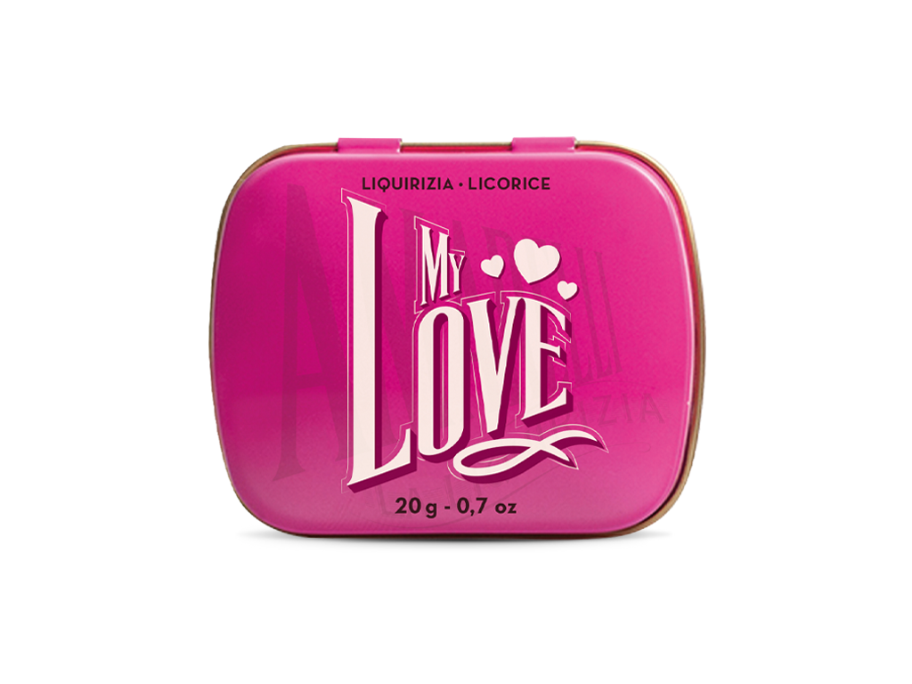 MY LOVE, Spezzatina, Tronchetti di liquirizia DOP (20 g)