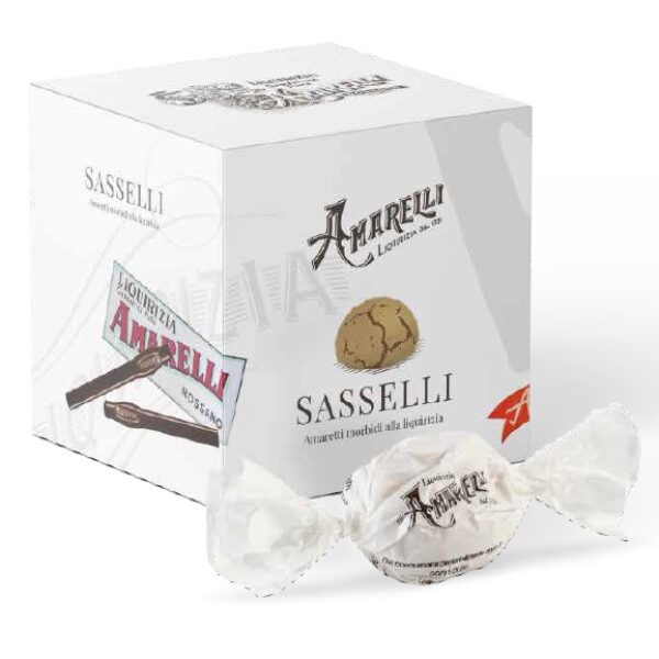 Amaretti morbidi di Sassello alla Liquirizia (190 g)