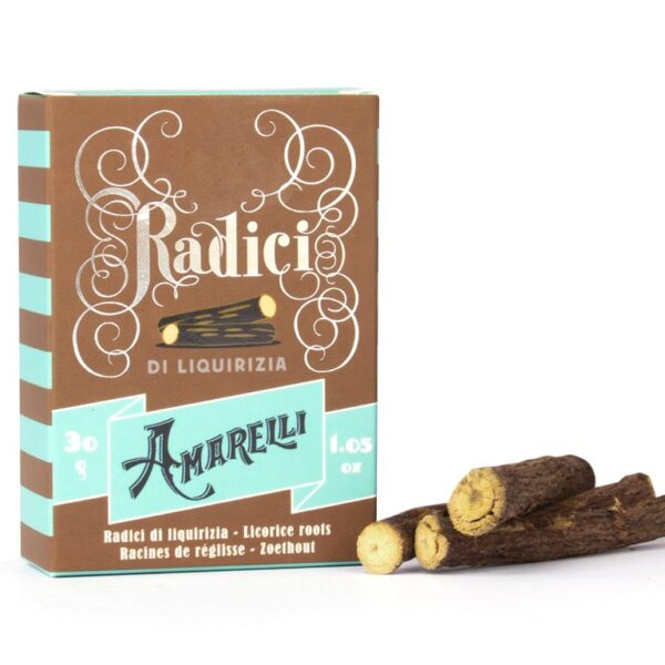 RADICI DI LIQUIRIZIA DOP, radici selezionate della costa jonica (12x 30 g)