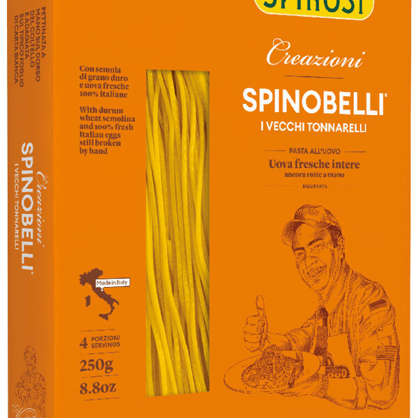 Pasta all'uovo - Le creazioni di Vincenzo Spinosi, Spinobelli i vecchi Tonnarelli (12x 250 g)