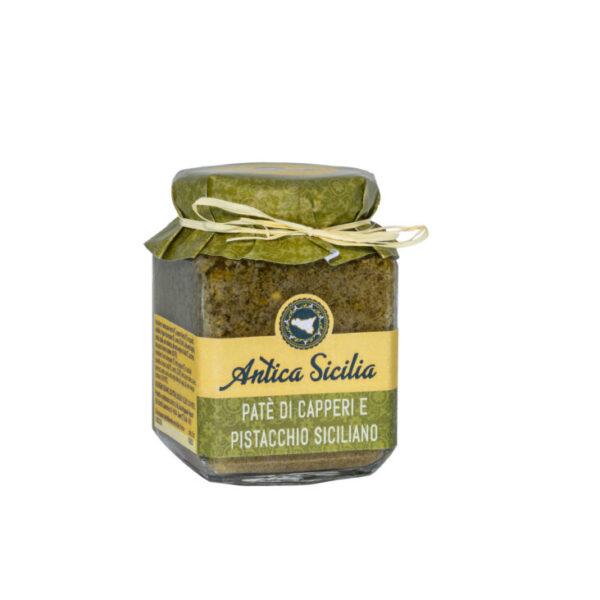 Paté di capperi e Pistacchio Siciliano (90 g)