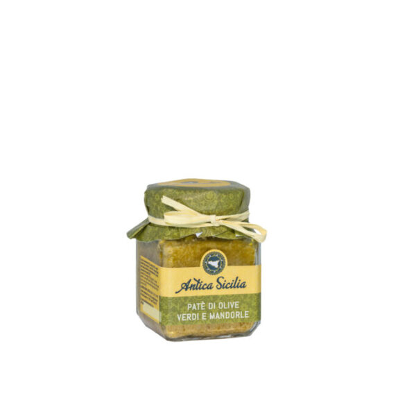 Paté di Olive verdi e mandorle di Sicilia (180 g)