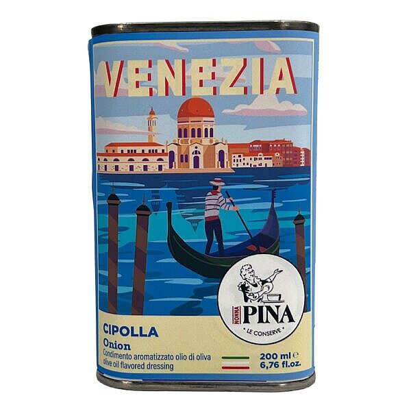 Condimento aromatizzato olio di oliva - CIPOLLA VENEZIA (200 ml)