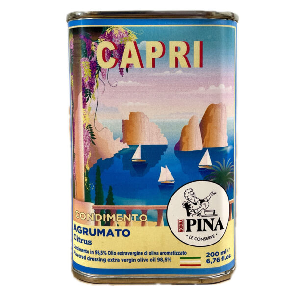 Condimento aromatizzato olio di oliva - CAPRI (200 ml)