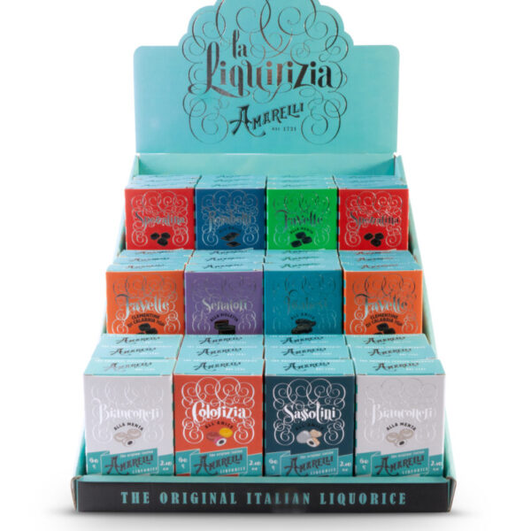 Mixed display, 36 astucci di 9 gusti (à 60 g)