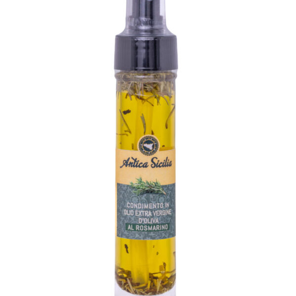 Condimento in olio e.v.o. al Rosmarino in bottiglia spray (5 cl)