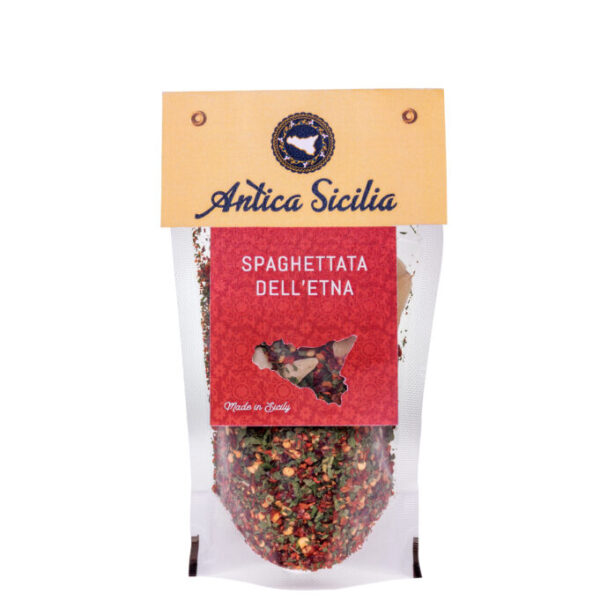 Spaghettata dell'Etna - Preparato per pasta aglio, olio e peperoncino (70 g)