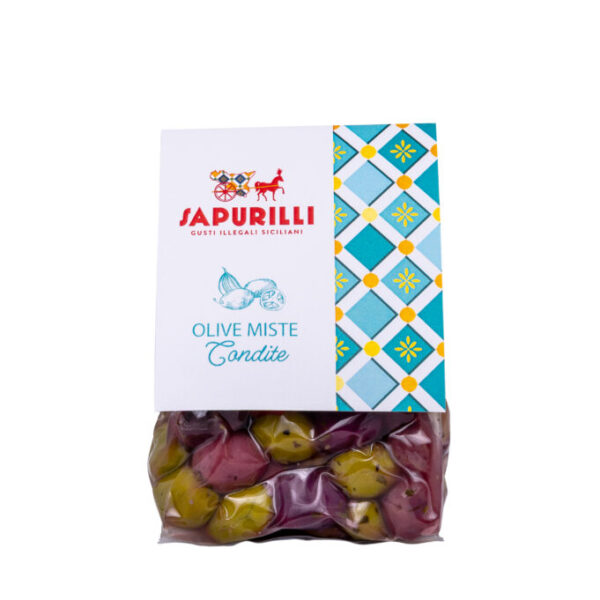 SAPURILLI - Olive Miste condite (300 g)