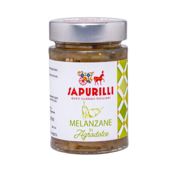 SAPURIILI - Melanzane in agrodolce (200 g)