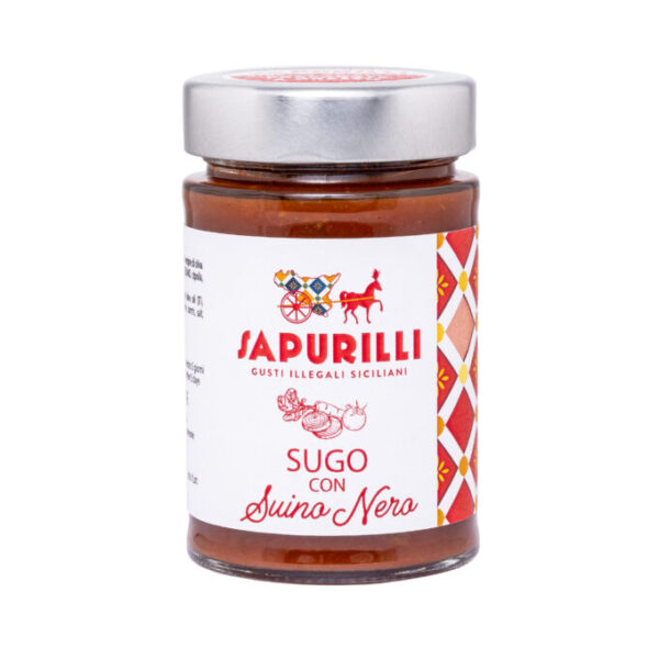 SAPURILLI - Sugo con Suino Nero (180 g)