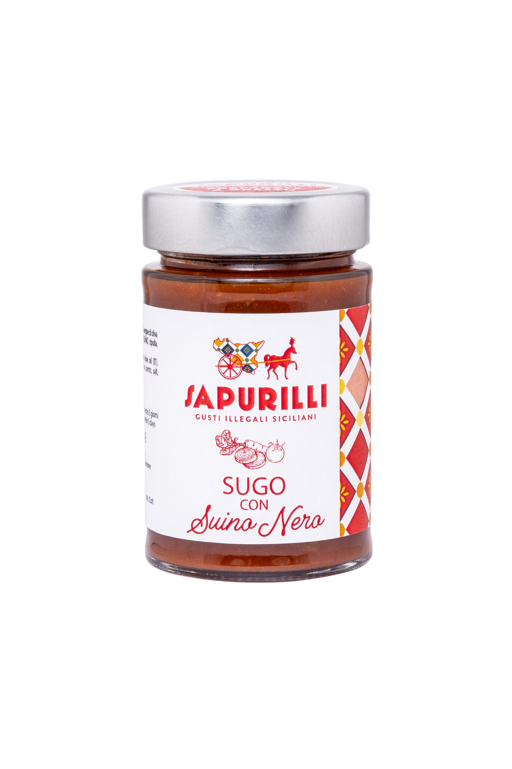 SAPURILLI - Sugo con Suino Nero (180 g)